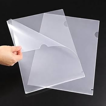 Clear L-Folder (Pack of 10)
