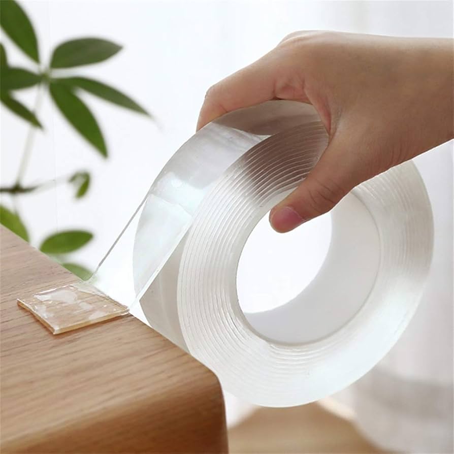 High Adhesive Double Sided Gel Tape 1" 3mtr