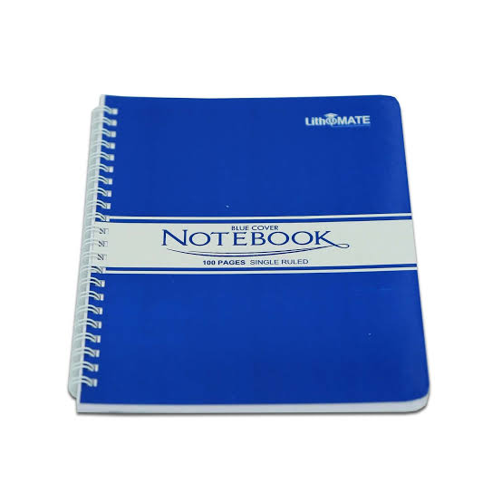 Blue Cover A5 Notebook (100 pages)
