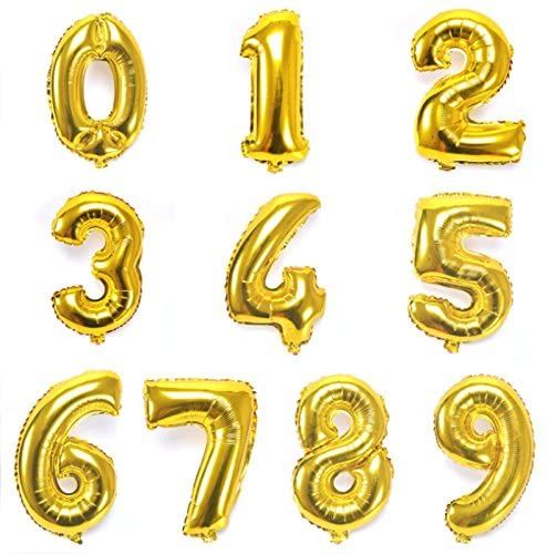 Foil Balloon numbers
