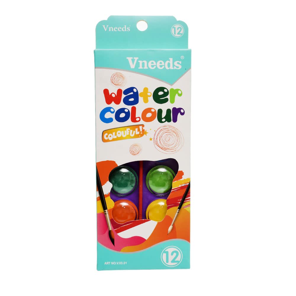 Vneeds Watercolor 12colors