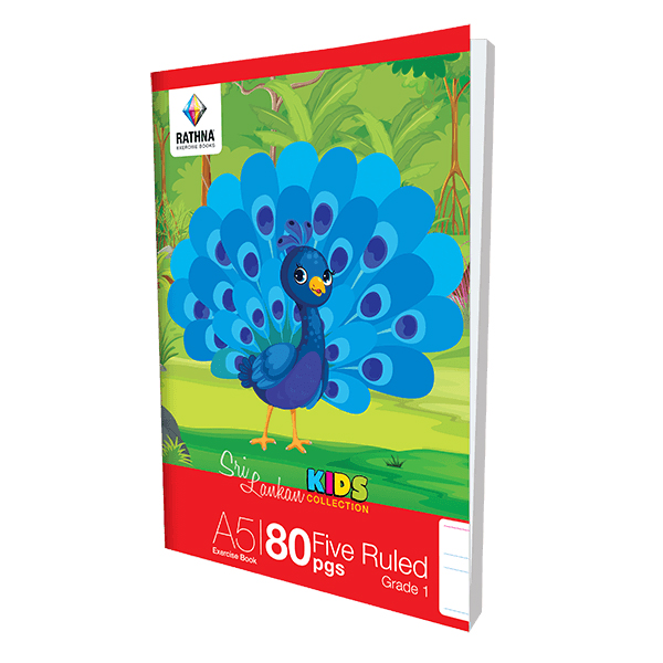 Rathna 80pgs Five Ruled