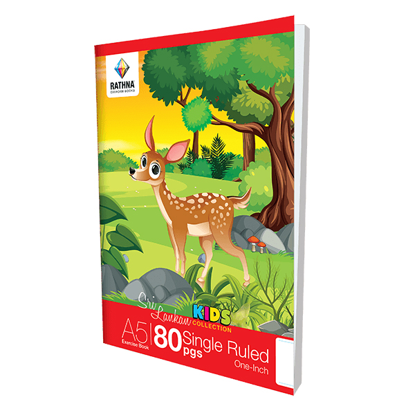 Rathna Exercise 80 Pages Single Ruled One Inch Book